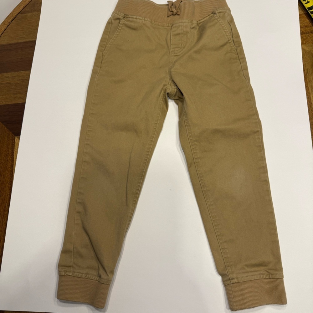 Janie and Jack Brown Chinos Joggers